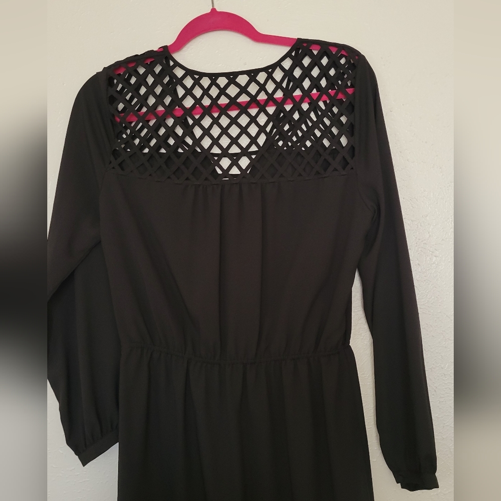 Gianni bini black dress